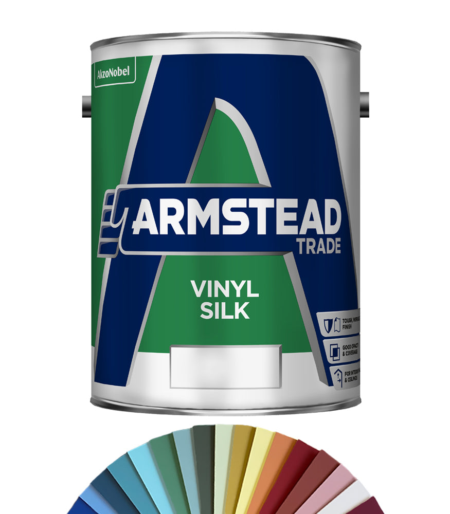 Armstead Trade Vinyl Silk 5L - Tinted Colour Match