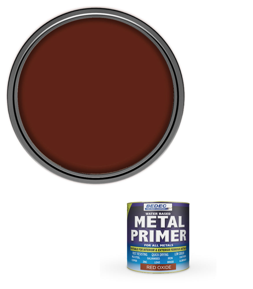 Bedec All Metals Primer - Red Oxide Paint  - 250ml