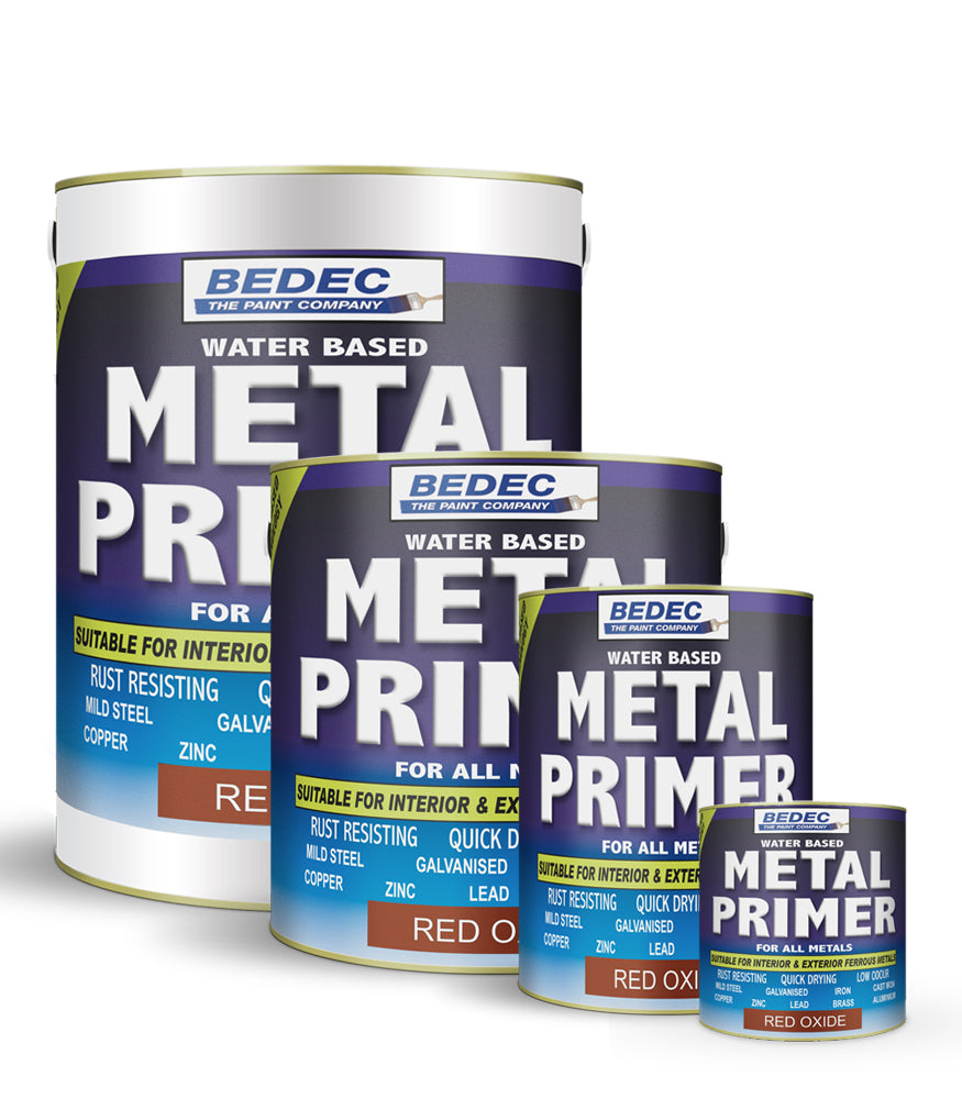 Bedec All Metals Primer - Red Oxide Paint