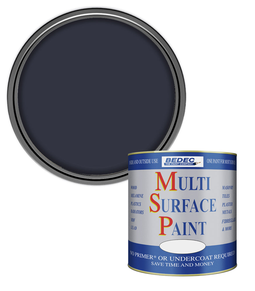 Bedec Multi Surface Paint - Gloss - Anthracite - 750ml