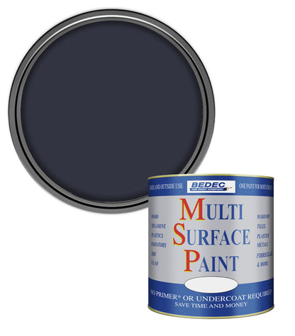 Bedec Multi Surface Paint - Gloss - Anthracite - 750ml