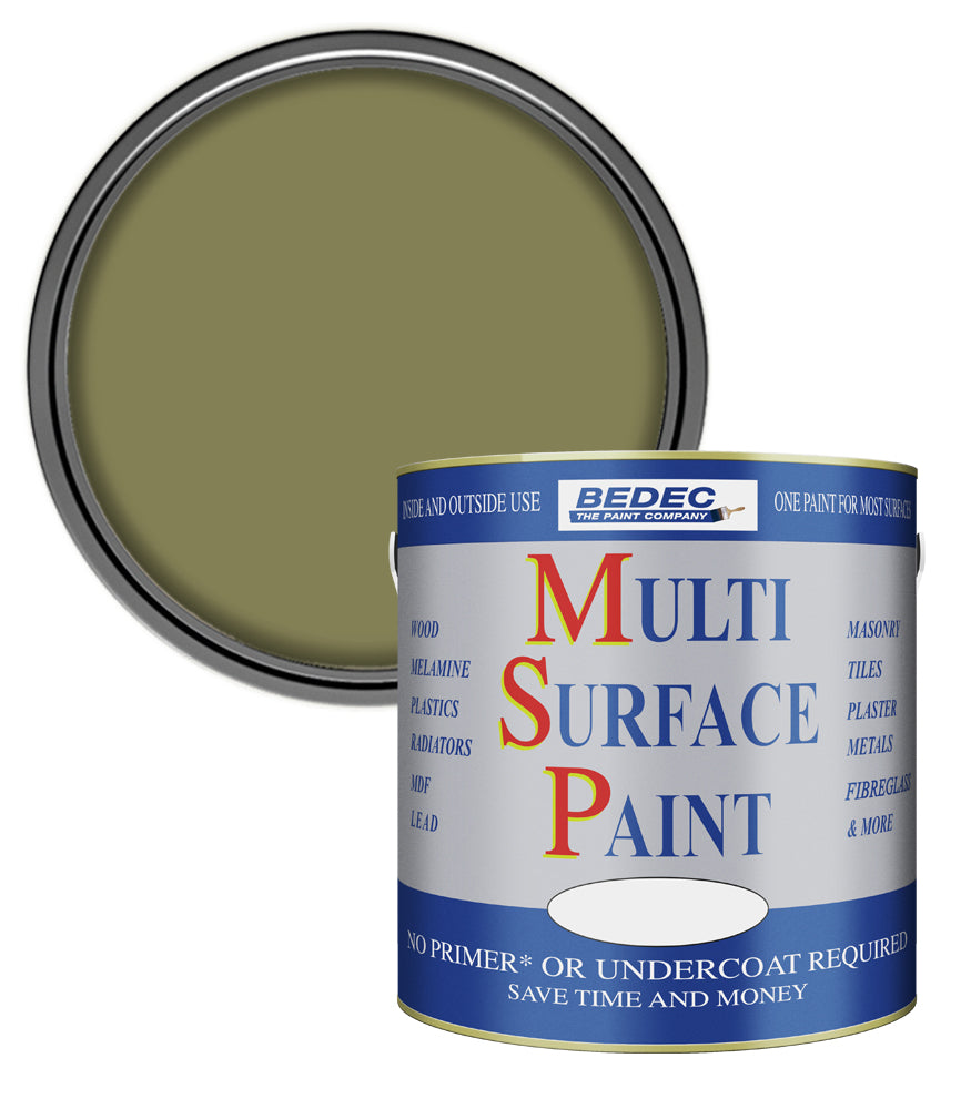 Bedec Multi Surface Paint - Gloss - Ivy Green - 2.5L