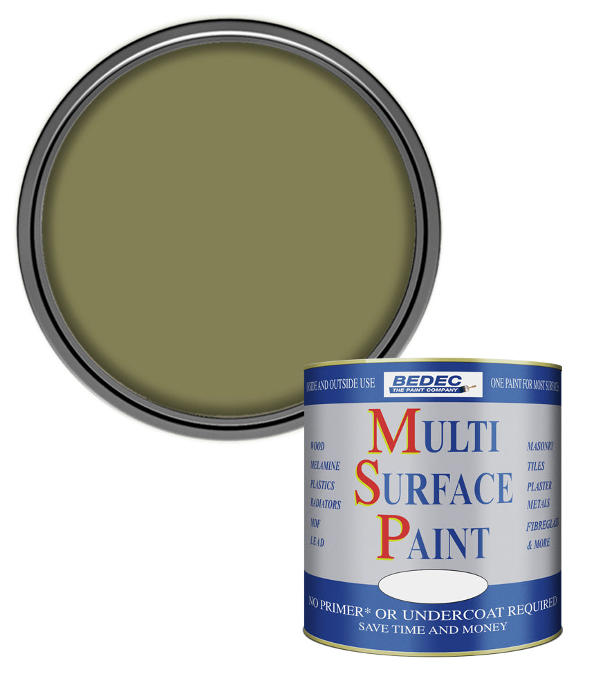 Bedec Multi Surface Paint - Gloss - Ivy Green - 750ml