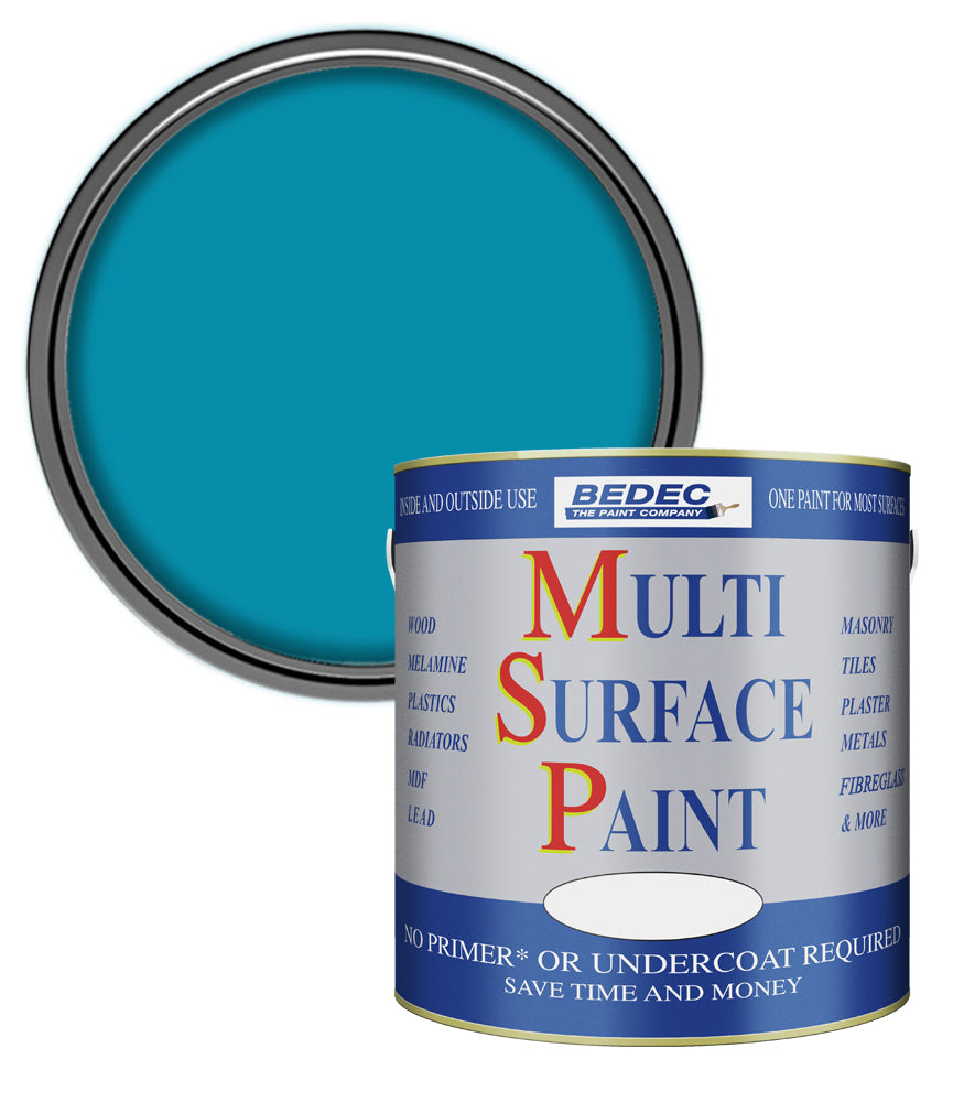Bedec Multi Surface Paint - Gloss - Jade Silk - 2.5L
