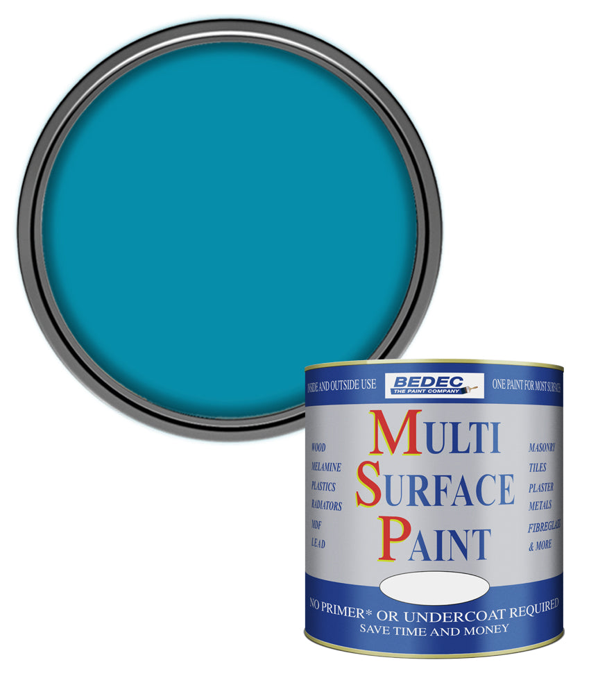 Bedec Multi Surface Paint - Gloss - Jade Silk - 750ml