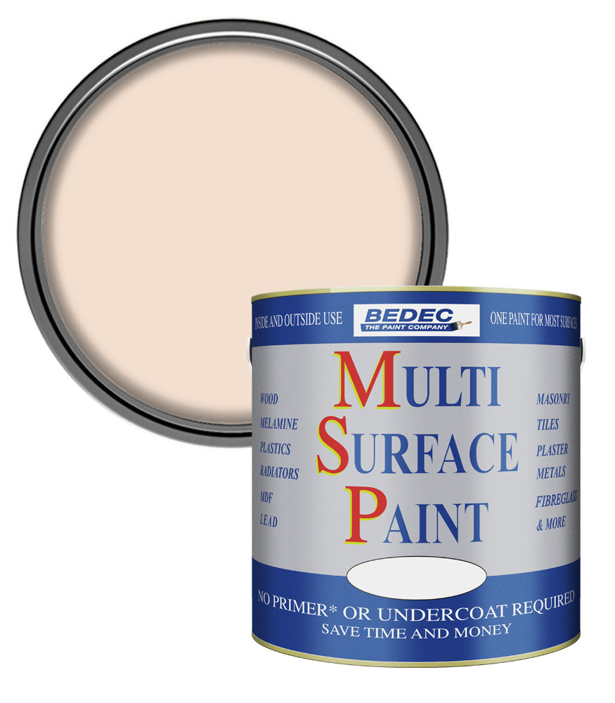Bedec Multi Surface Paint - Gloss - Parchment - 2.5L