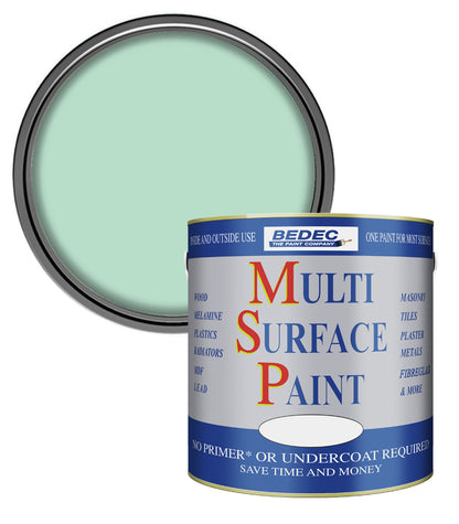 Bedec Multi Surface Paint - Gloss - SoftLime - 2.5L