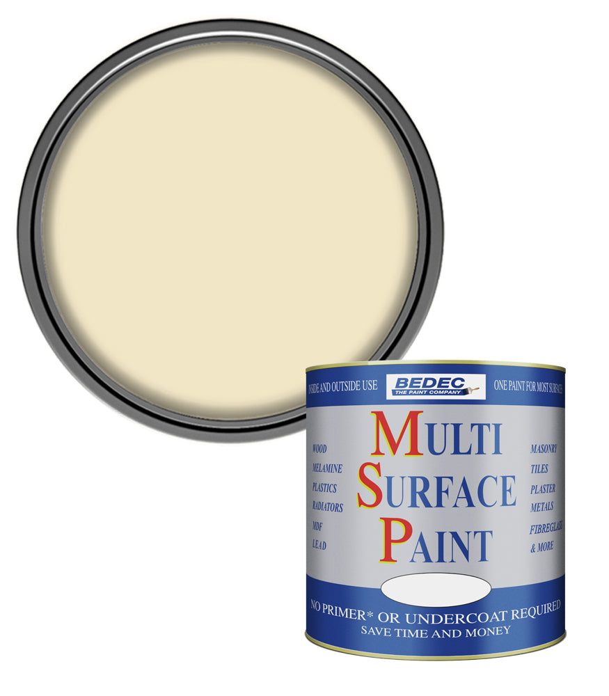 Bedec Multi Surface Paint - Gloss - Stone - 750ml