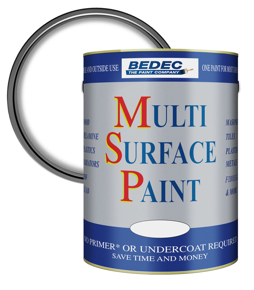 Bedec Multi Surface Paint - Gloss - Soft White - 5L