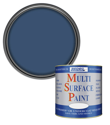 Bedec Multi Surface Paint - Matt - Ocean - 750ml