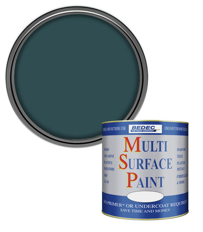 Bedec Multi Surface Paint - Matt - Seaweed - 750ml