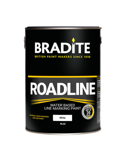Bradite Roadline RL52 Water Based Paint - 5 Litre