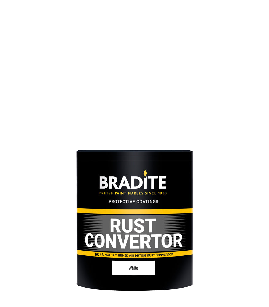 Bradite Rust Converter RC46 White Emulsion - 1 Litre