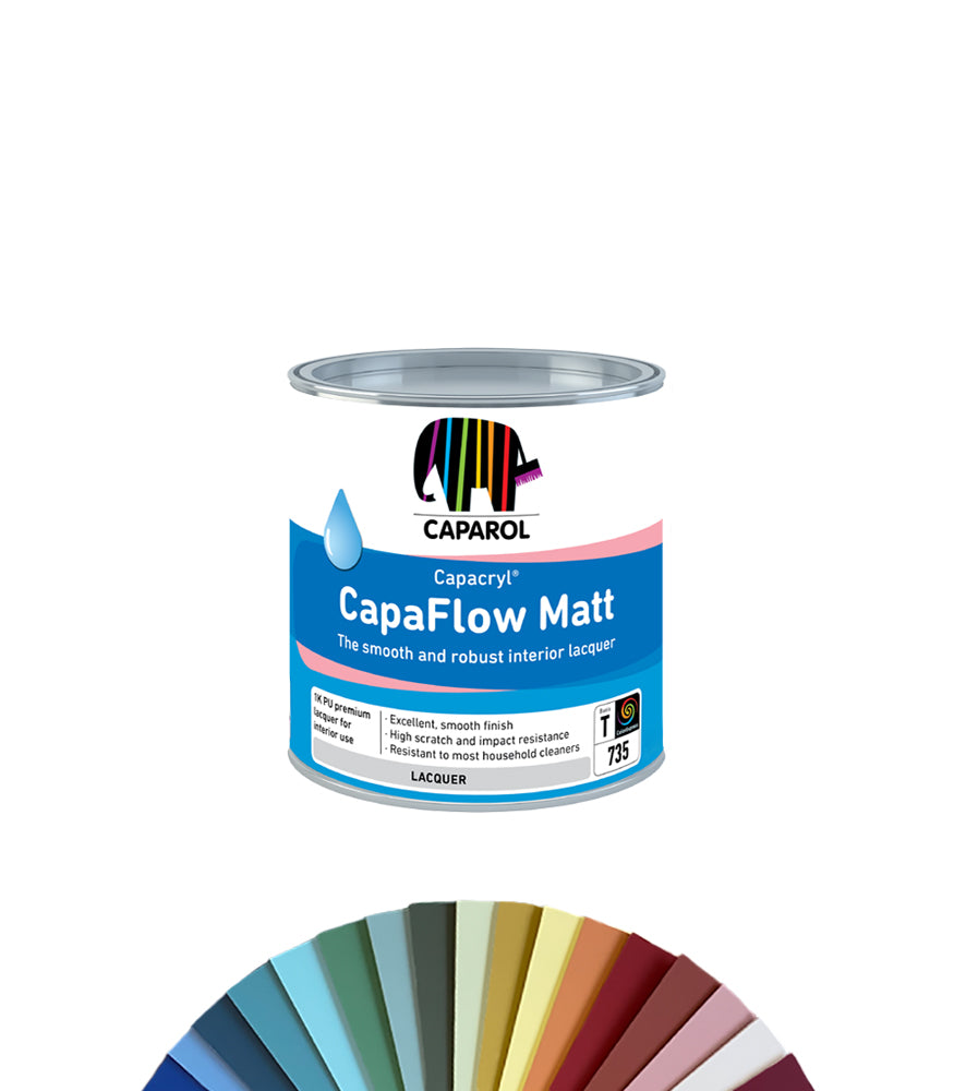 Caparol Capacryl Capaflow Enamel Paint Matt - 735ml - Tinted Colour Match