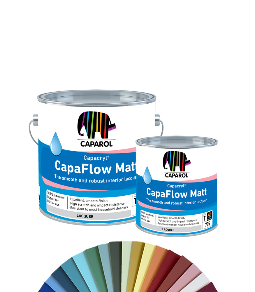 Caparol Capacryl Capaflow Enamel Paint Matt - Tinted Colour Match
