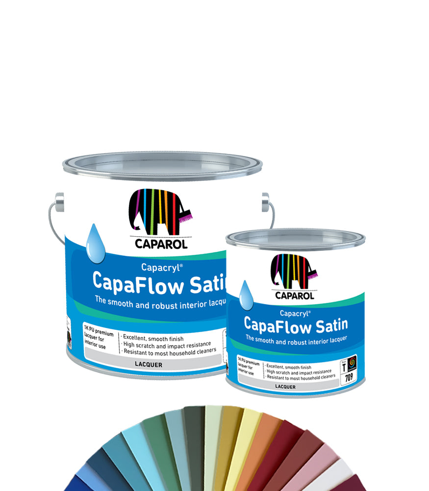 Caparol Capacryl Capaflow Enamel Paint Satin - Tinted Colour Match