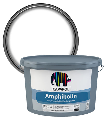 Caparol Amphibolin Universal Interior and Exterior Paint - White - 5 Litre