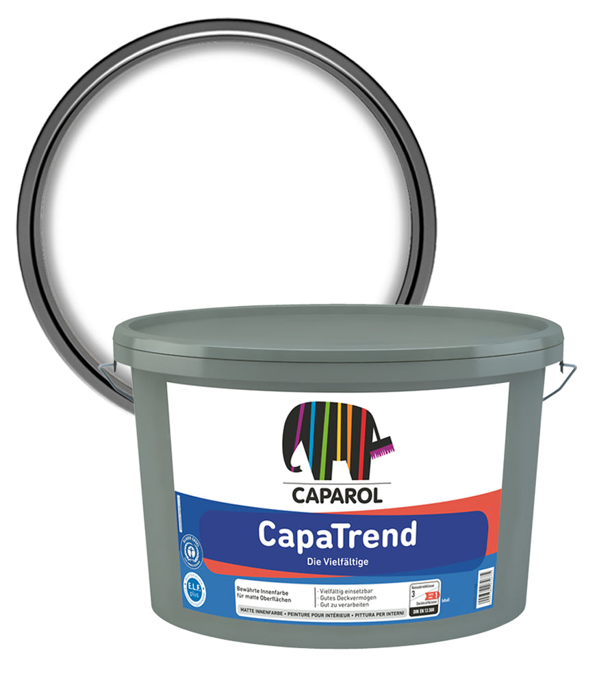 Caparol CapaTrend Interior Paint - White - 5 Litres