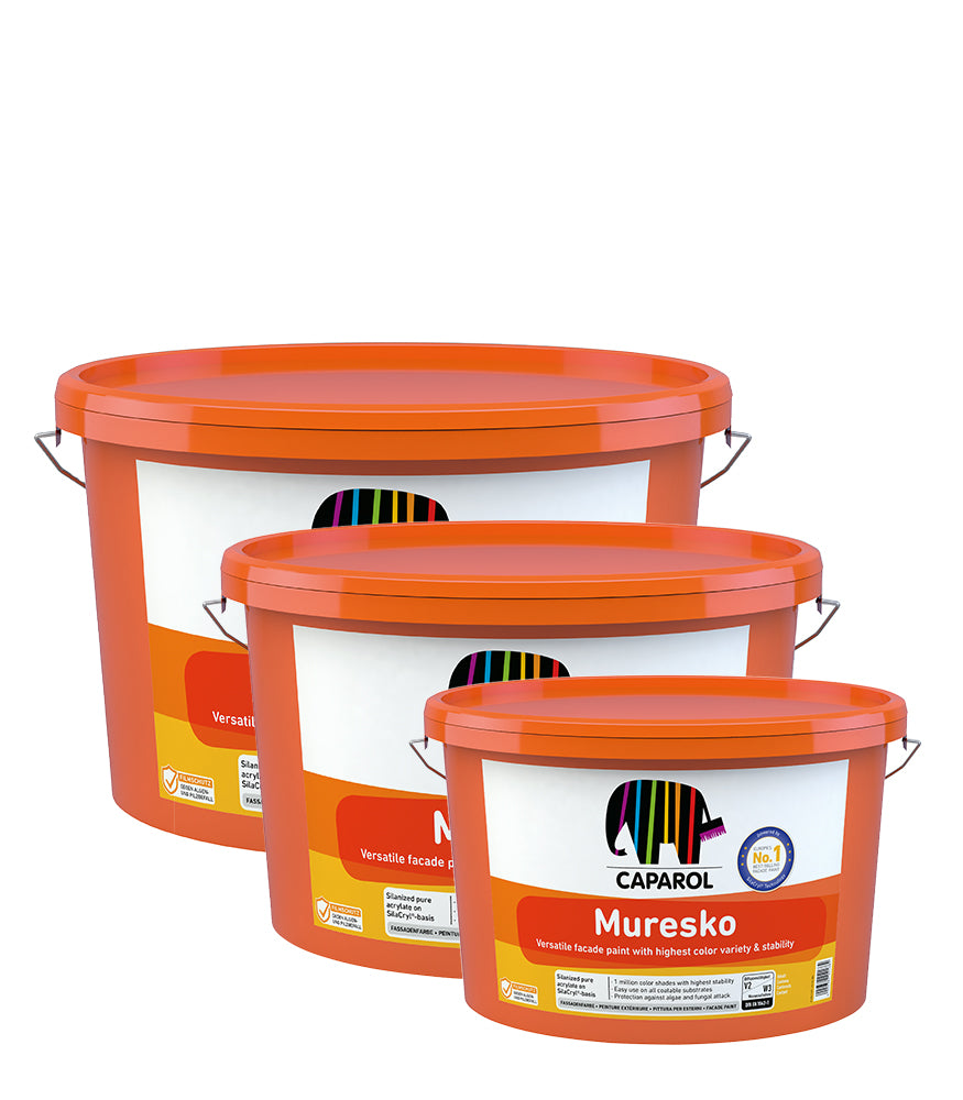 Caparol Muresko Exterior Masonry Matt Paint - White