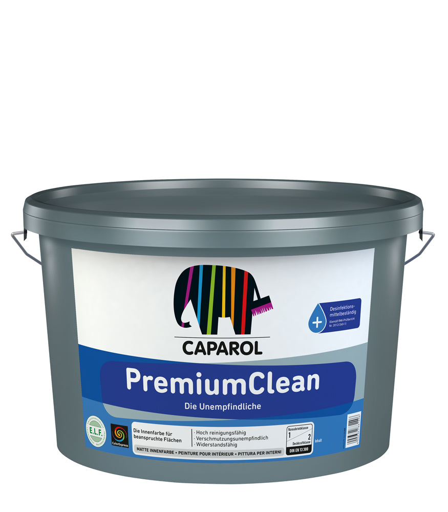 Caparol PremiumClean Interior Matt Paint - White - 5 Litre