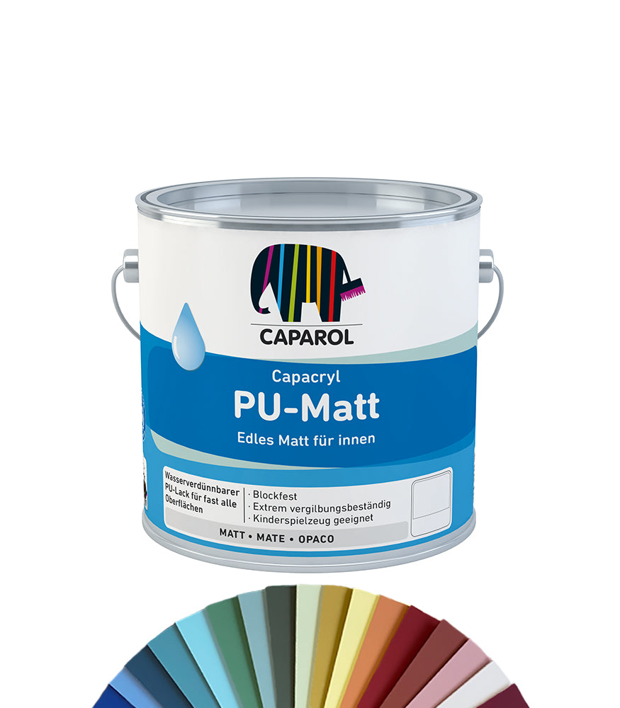 Caparol Capacryl PU Matt - 2.5L - Tinted Colour Match