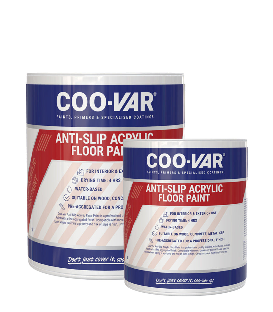 Coo-Var Anti Slip Acrylic Floor Paint