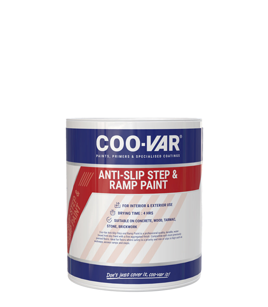 Coo-Var Anti Slip Step and Ramp Paint - 1 Litre