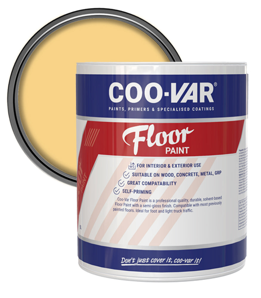 CooVar Floor Paint - Stone - 5 Litre