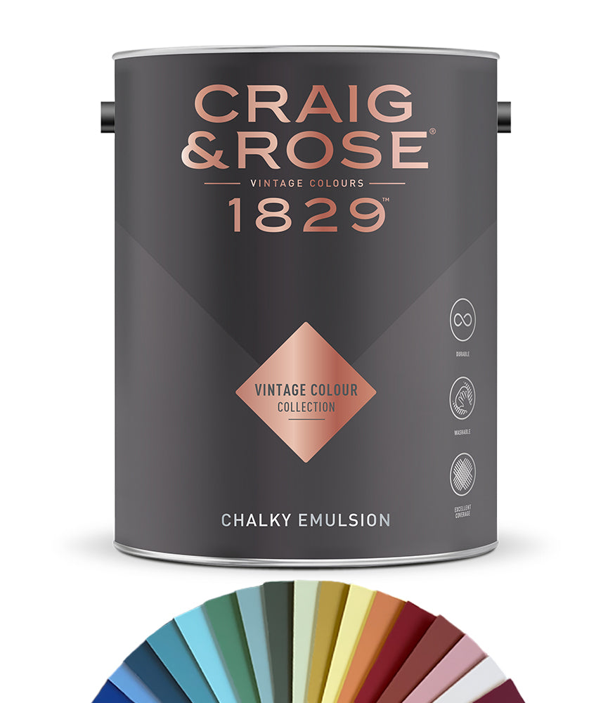 Craig and Rose Chalky Matt - 5L - Tinted Mixed Colour