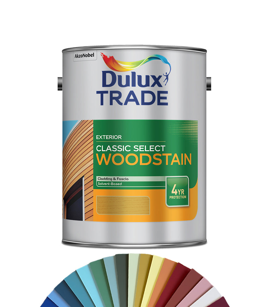 Dulux Trade Classic Select Woodstain 5L - Tinted Colour Match