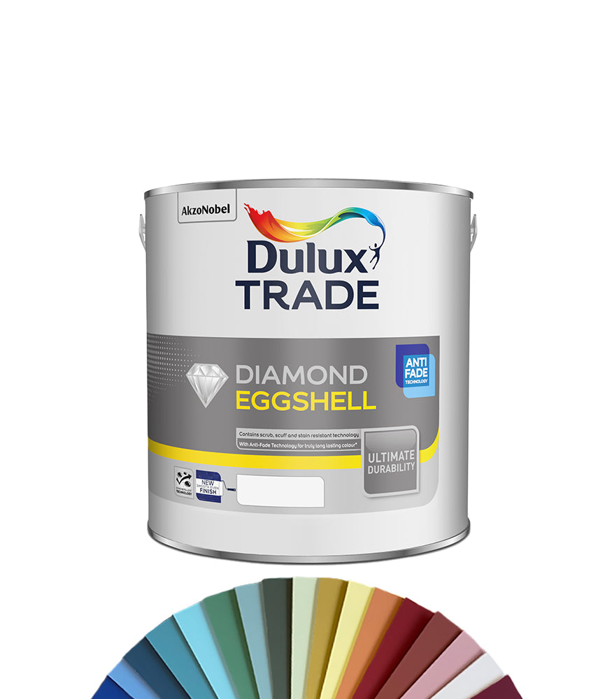Dulux Trade Diamond Eggshell 2.5L - Tinted Colour Match