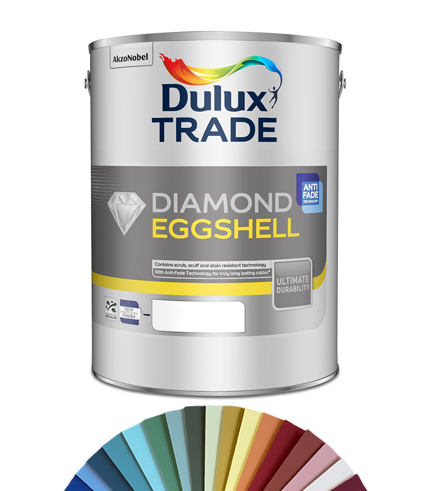 Dulux Trade Diamond Eggshell 5L - Tinted Colour Match