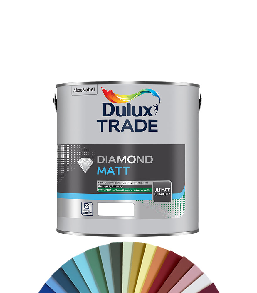 Dulux Trade Diamond Matt 2.5L - Tinted Colour Match