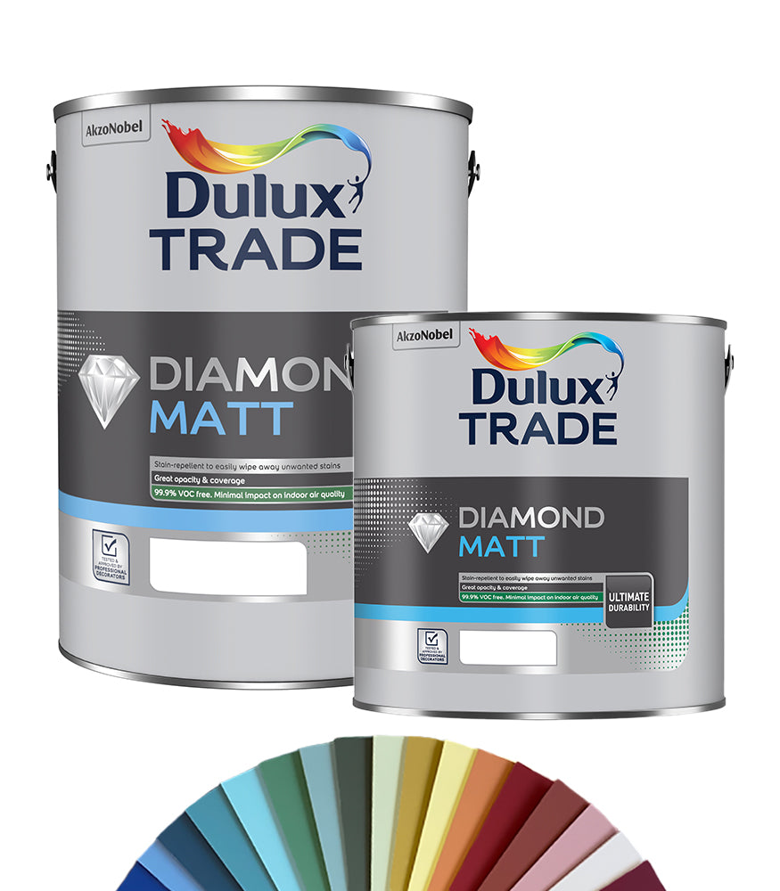 Dulux Trade Diamond Matt - Tinted Colour Match