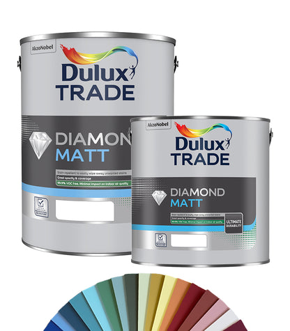 Dulux Trade Diamond Matt - Tinted Colour Match