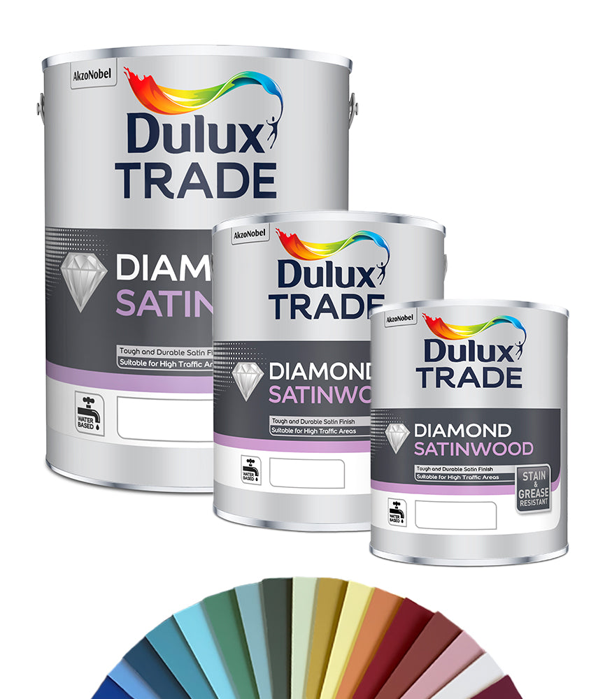 Dulux Trade Diamond Satinwood - Tinted Colour Match