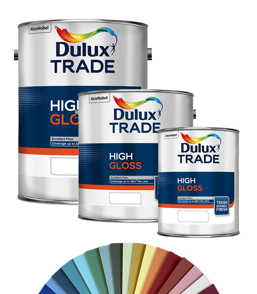 Dulux Trade High Gloss - Tinted Colour Match