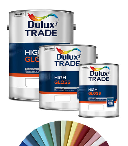 Dulux Trade High Gloss - Tinted Colour Match