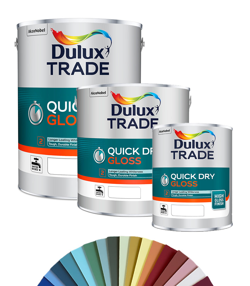 Dulux Trade Quick Dry Gloss - Tinted Colour Match