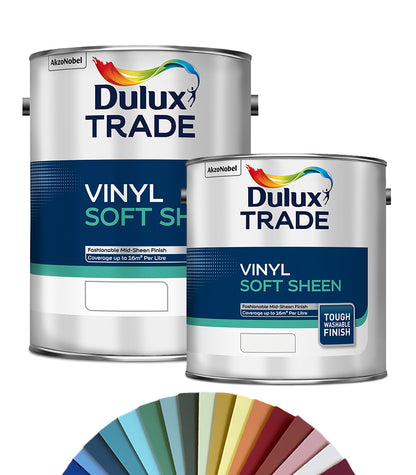 Dulux Trade Vinyl Soft Sheen - Tinted Colour Match