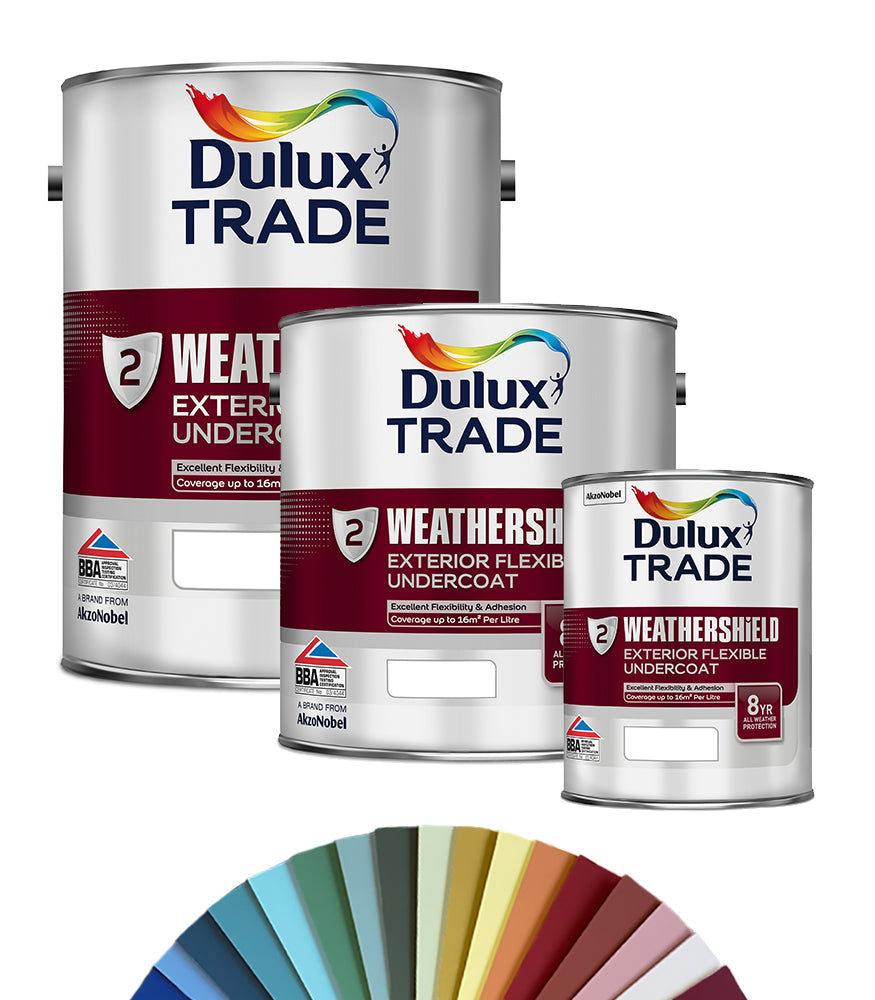 Dulux Trade Weathershield Exterior Flexible Undercoat - Tinted Colour Match