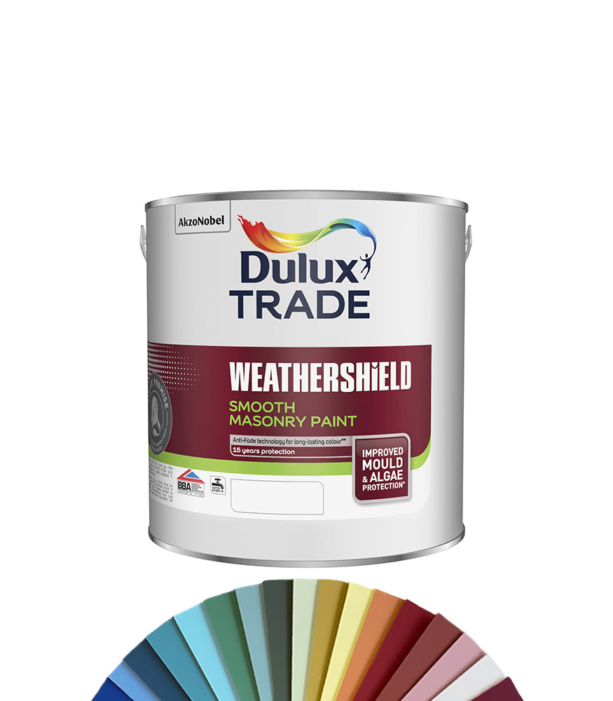 Dulux Trade Weathershield Masonry 2.5L - Tinted Mixed Colour