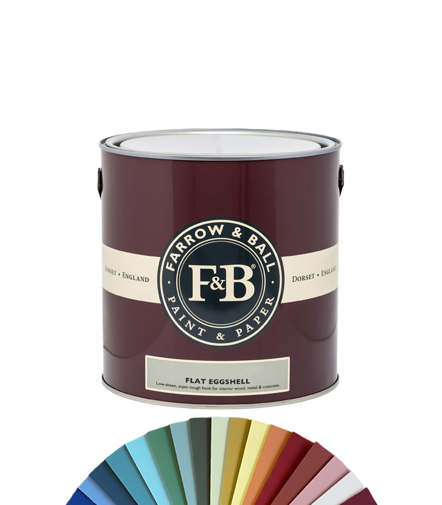 Farrow and Ball Flat Eggshell - 2.5L - Tinted Colour Match