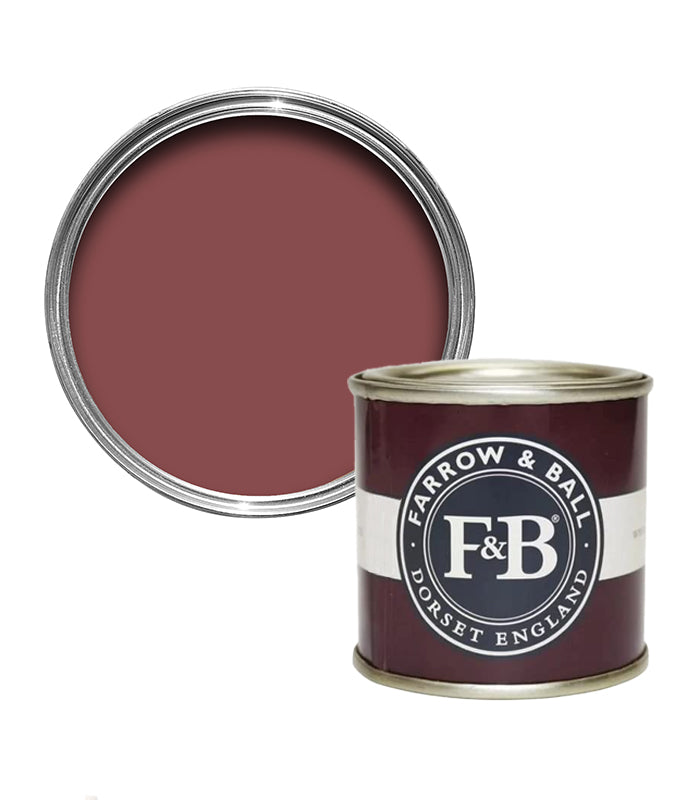 Farrow and Ball 100ml Sample Pot  - Eating Room Red No. 43