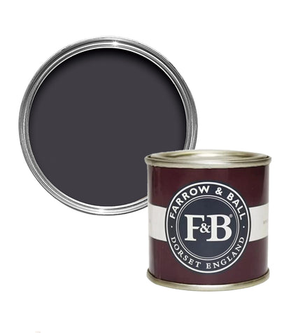 Farrow and Ball 100ml Sample Pot  - Paean Black No.294