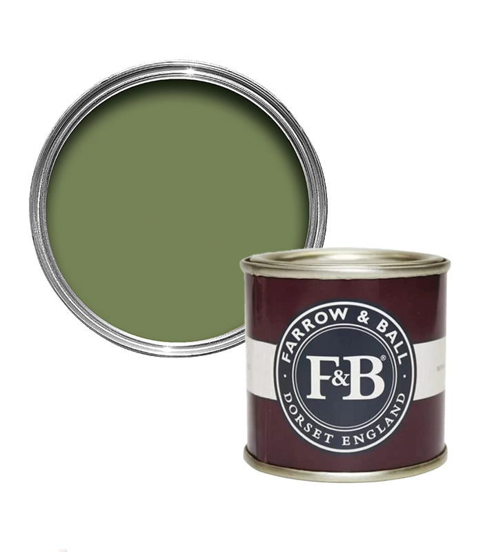 Farrow and Ball 100ml Sample Pot  - Sap Green No.199