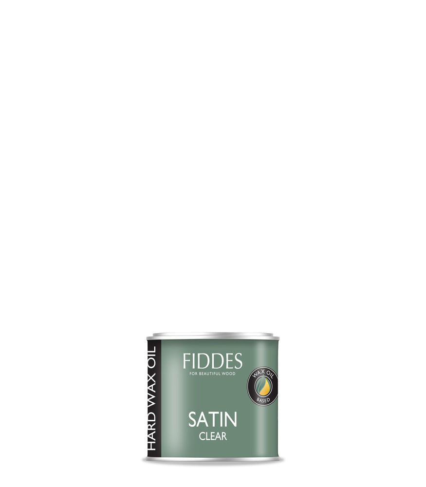 Fiddes Hard Wax Oil - 45ml Tester - Clear Satin