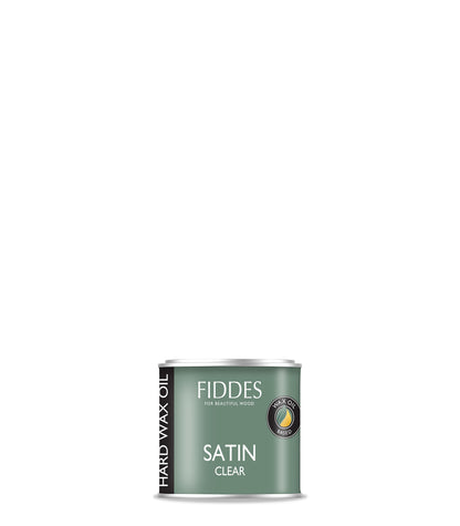 Fiddes Hard Wax Oil - 45ml Tester - Clear Satin