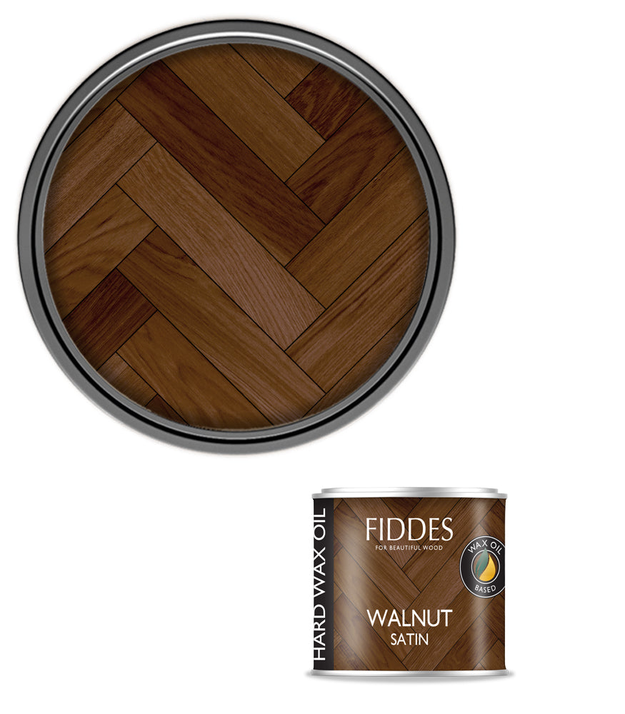 Fiddes Hard Wax Oil - 45ml Tester - Walnut