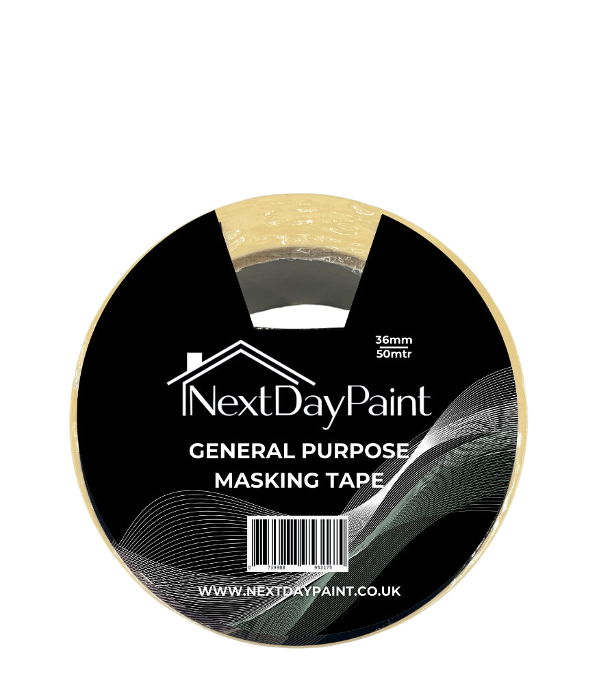 Next Day Paint General Purpose Masking Tape - 36mm x 50m